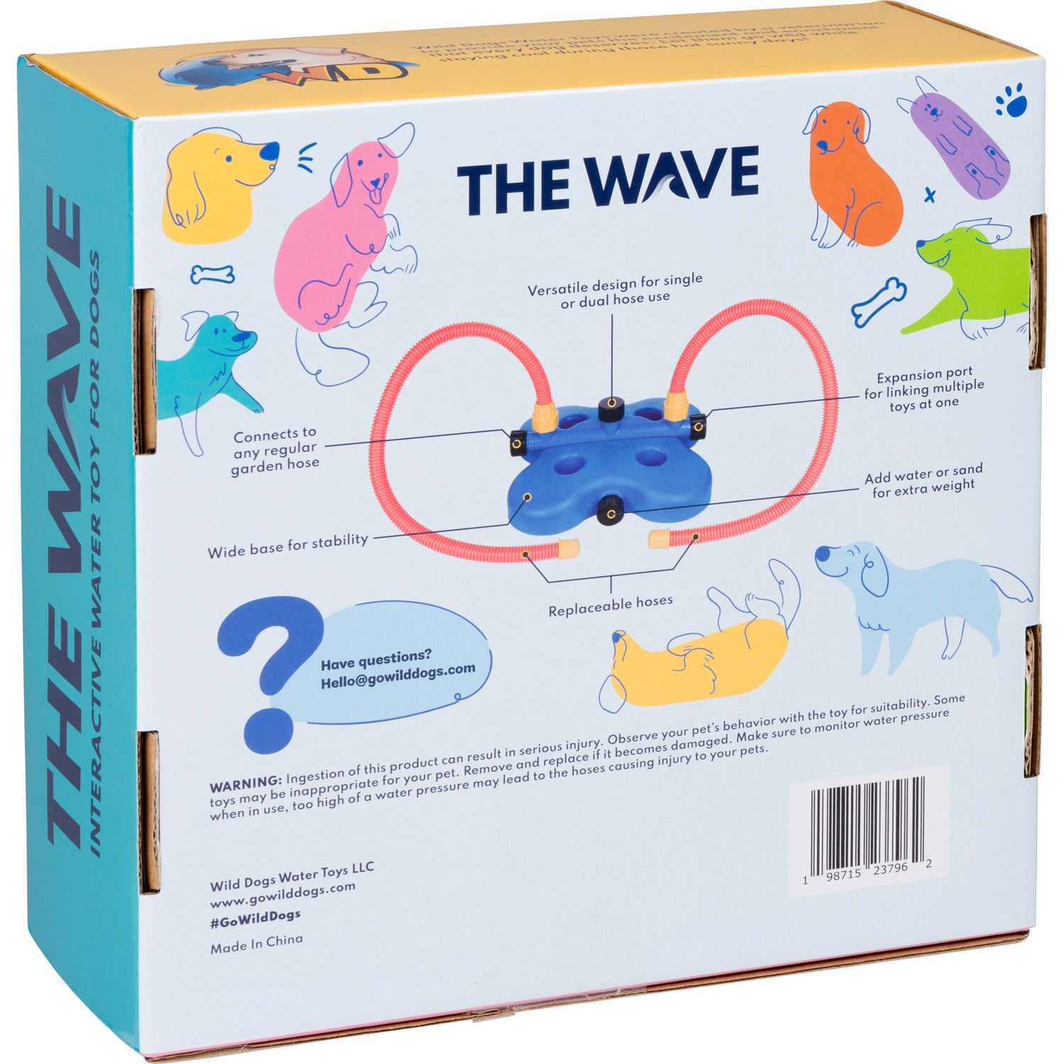 The Wave – The Ultimate Interactive Water Toy for Dogs